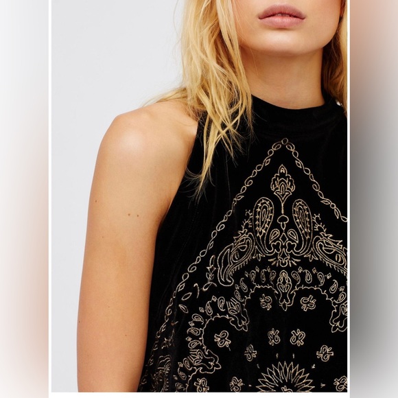 🌺Free People Bandana Bling Tank🌸🌺 - Picture 5 of 10